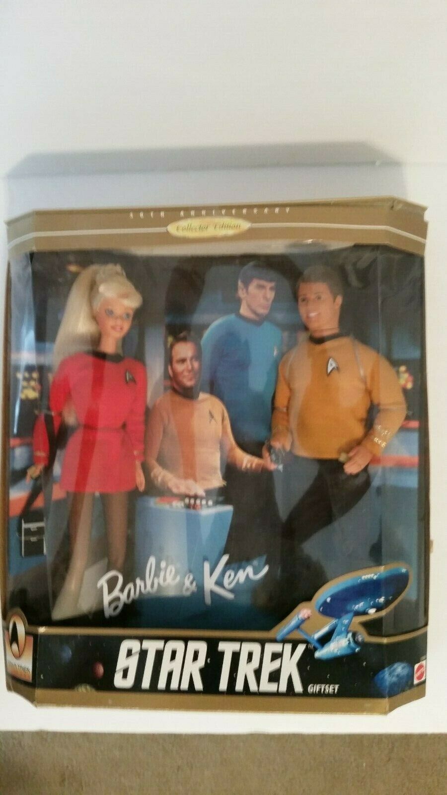 30th Anniversary Barbie & Ken Star Trek. Gift Set Collector Edition.1996 Mattel