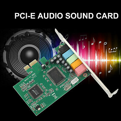 Pci Express Pci-e5.1 Ch 6 Channel Pcie Audio Digital Surround Sound Card Adapter