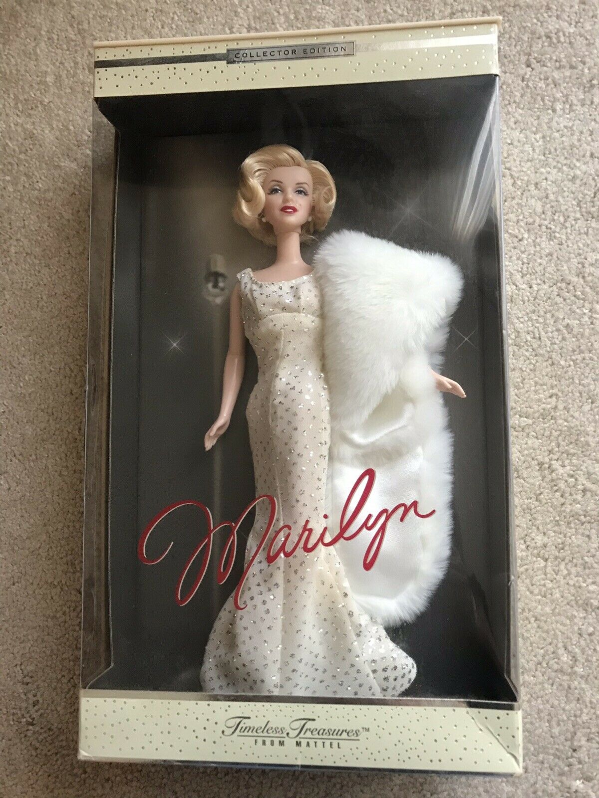 Marilyn Monroe Timeless Treasures Barbie Doll New Collectors Edition